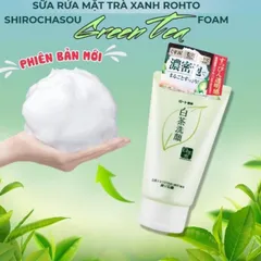 SỮA RỬA MẶT ROHTO da dầu nhờn 100ml - Làm sạch sâu, kiểm soát dầu nhờn, dưỡng da mặt mịn màng
