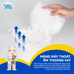 SỈ 3 BỊCH BỈM Cherubaby Dán S86 miếng, nhập khẩu Mỹ, siêu mỏng, siêu thấm