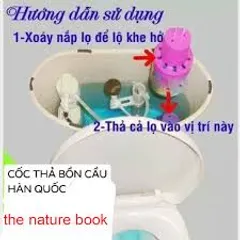 CỐC THẢ BỒN CẦU HÀN QUỐC - Thiết kế hiện đại, tiện lợi, giúp giữ vệ sinh và tiết kiệm nước cho nhà vệ sinh 843018