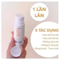 Lăn nách Scion Mỹ ngăn chặn mùi hôi, khử thâm, trắng da