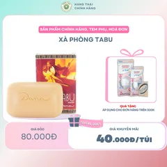 Xà phòng hương nước hoa Tabu 100g siêu thơm, siêu sạch, lưu hương lâu, phù hợp với nam giới