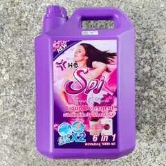 NƯỚC GIẶT SPJ 5L ĐEN, TÍM, CAM -giúp làm mềm, tơi xốp sợi vải, chăm sóc và lưu hương giúp quần áo luôn ngát hương thơm