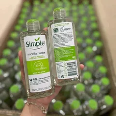 NƯỚC TẨY TRANG sạch sâu và cấp ẩm cho da Simple Micellar Water 200ml