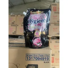 XẢ ĐẬM ĐẶC HYGIENE 1300 ML - Giúp quần áo bền lâu, mềm mại hơn, phù hợp cả cho da nhạy cảm, lưu giữ hương thơm