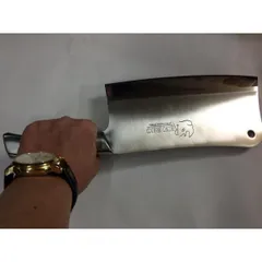 Dao chặt xương KiWi loại tốt, hàng Thái Lan chính hãng, từ inox cao cấp không gỉ siêu bén, cán gỗ dày an toàn, siêu bền