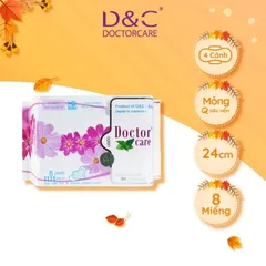 SỈ 50 GÓI băng vệ sinh Doctor Care Ban ngày 8 miếng, hàng chính hãng, sẵn số lượng
