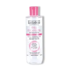 NƯỚC TẨY TRANG EVOLUDERM MICELLAIRE 200ML chiết xuất cây Bông dành cho da khô và nhạy cảm - 250ml