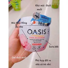 Sáp thơm đuổi muỗi Oasis Thái Lan 180g 843082
