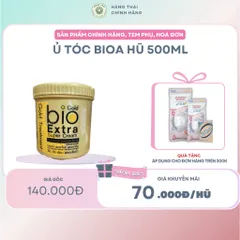 Ủ TÓC BIOA hũ 500ml - Phục hồi tóc khô xơ, hư tổn mạnh, dưỡng ẩm sâu, làm mềm mượt, chăm sóc toàn diện 843097