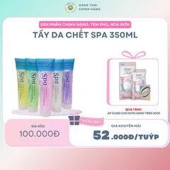 TẨY DA CHẾT SPA 350ml - Loại bỏ tế bào chết, làm sạch sâu, dưỡng ẩm, làm mềm da, cho làn da sáng mịn và tươi mới