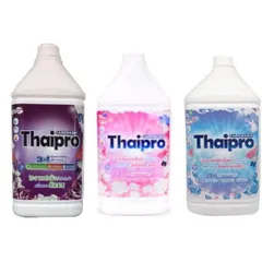 NƯỚC GIẶT XẢ CAO CẤP THAIPRO 3 IN 1 3L (X H T) - giúp giặt sạch những vết bẩn khó giặt , giữ màu quần áo luôn tươi mới v