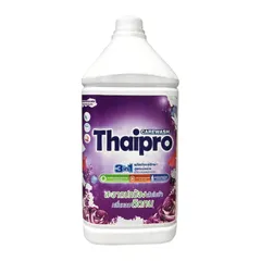 NƯỚC GIẶT XẢ CAO CẤP THAIPRO 3 IN 1 3L (X H T) - giúp giặt sạch những vết bẩn khó giặt , giữ màu quần áo luôn tươi mới v