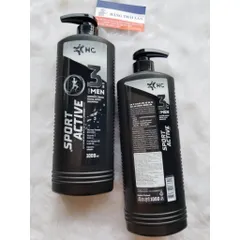 Tắm gội 3 in 1 HC 1000 ml Tắm, gội, rửa mặt