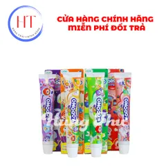 KEM ĐÁNH RĂNG TRẺ EM KODOMO 65G - Vệ sinh răng miệng, bảo vệ men răng, hương vị thơm ngon, an toàn cho bé yêu