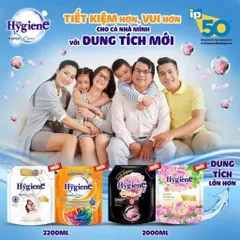 Nước Xả Vải Hygiene 1150ml chính hãng Thái Lan