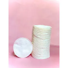Bông tẩy trang Daleno cotton 150 miếng, bo viền, không dính sợi bông, mềm mại bảo vệ và làm sạch da