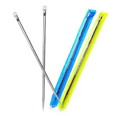 QUE NẶN MỤN BẰNG THÉP KHÔNG GỈ - dụng cụ lấy mụn an toàn cho da 843133