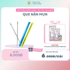 QUE NẶN MỤN BẰNG THÉP KHÔNG GỈ - dụng cụ lấy mụn an toàn cho da 843133