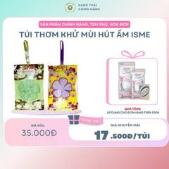 TÚI THƠM KHỬ MÙI HÚT ẨM ISME - Loại bỏ mùi hôi, hút ẩm hiệu quả, không gây kích ứng, sản phẩm tiện dụng và an toàn 843135