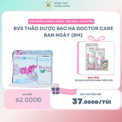 Băng vệ sinh Doctor Care ban ngày 8 miếng mẫu mới, date mới nhất, cập nhật hàng khuyến mại