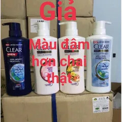 Dầu gội Clear Thái Lan 450ml cho tóc gàu và ngứa da đầu