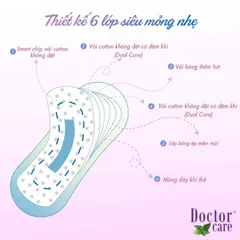 Combo 10 gói băng vệ sinh Doctor care