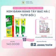 Kem đánh răng Tây Đen Bạc Hà hộp 2 tuýp đôi - Bí quyết cho nụ cười sáng khỏe từ thiên nhiên, Bảo vệ răng miệng toàn diện