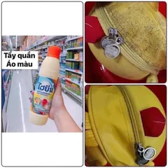 TẨY QUẦN ÁO BÉ 250ML - Loại bỏ vết bẩn hiệu quả, làm sạch nhẹ nhàng, không gây kích ứng da nhạy cảm, sản phẩm an toàn
