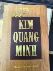 Sổ tay Sách - Kinh Kim Quang Minh - Thích Thiện Trì hs42