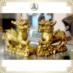 Cặp tượng Tỳ Hưu phong thủy,chiêu tài lộc cao 10cm x ngang 15cm quá đẹp