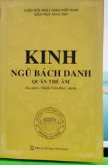 Sổ tay Kinh Ngũ Bách Danh Quán Thế Âm - Thích Tiến Đạt