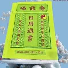 SỔ TAY SÁCH NHẬT DỤNG THÔNG THƯ ( Chữ Việt) 2026 DƯƠNG KHOA SHOP