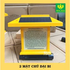 Máy Niệm Phật Năng Lượng Mặt Trời Ngôi Nhà, Có Đèn MỚI DƯƠNG KHOA SHOP