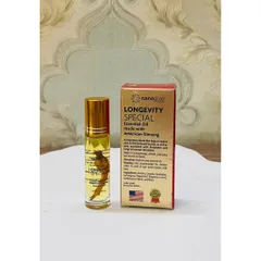 [Date 2029 chai 10ml] Dầu Sâm Nanogize Longevity Special Essential Oil Ginseng 10ml của Mỹ