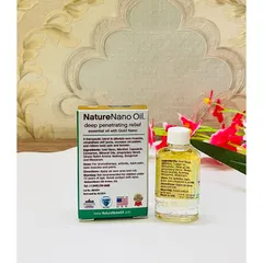 [Date 2029][Hỏa tốc]Dầu con Gấu Nature Nano Oil Nanogize của Mỹ/ dầu nóng con gấu  1 chai 8ml