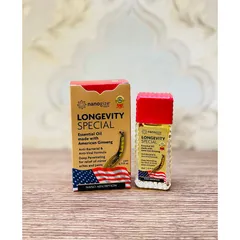 Dầu Sâm Longevity special nanogize của Mỹ 21ml/ Dầu nóng nhân sâm của Mỹ 1 chai 21ml