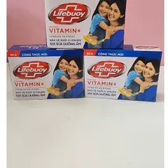 Xà Bông Tắm Lifebuoy Thiên Nhiên 90g, Bảo Vệ Khỏi Vi Khuẩn 10X Sữa Dưỡng Ẩm