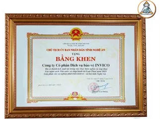 a4 đẹp Khung bằng khen giá Sỉ VÀNG SAO