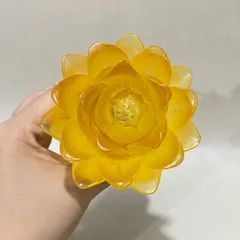 Cặp Đèn Thờ Hoa Sen Nở Nhựa Lưu Ly Thân Hợp Kim Chân Vàng Cao 10cm Siêu Đẹp DƯƠNG KHOA SHOP