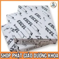 Giấy A4 Exccel Định Lượng 70 gsm - Giấy In Excel  A4 , 1 Lốc