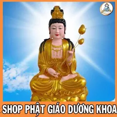 GIEO DUYÊN,  TÔN TƯỢNG MẸ ĐẠI THẾ CHÍ BỒ TÁT CAO 30CM GIÁ SĨ  DƯƠNG KHOA SHOP 0398-142-241