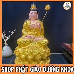GIEO DUYÊN,  TÔN TƯỢNG MẸ ĐẠI THẾ CHÍ BỒ TÁT CAO 30CM GIÁ SĨ  DƯƠNG KHOA SHOP 0398-142-241