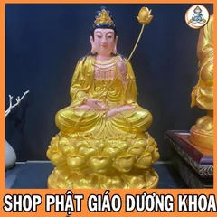 GIEO DUYÊN,  TÔN TƯỢNG MẸ ĐẠI THẾ CHÍ BỒ TÁT CAO 30CM GIÁ SĨ  DƯƠNG KHOA SHOP 0398-142-241