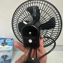 Quạt tích điện dùng pin rời 10 cell 48V Metal model (có xoay)