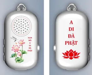 MÁY NIỆM PHẬT MINI ĐEO CỔ  CƯ SĨ NHUẬN ĐỨC - MẪU NGẨU NHIÊN
