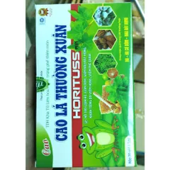 Cao lá thường xuân Horituss plus giảm ho, ấm họng, giảm viêm họng, giảm đờm, hết khò khòe, viêm phế quản, rát họng vine