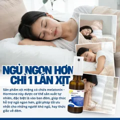 SPRAY SOMMEIL - Xịt ngủ ngon Hỗ trợ điều hòa giấc ngủ, ngủ sâu & ngon hơn – Chai 20ml - Pháp