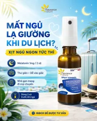 SPRAY SOMMEIL - Xịt ngủ ngon Hỗ trợ điều hòa giấc ngủ, ngủ sâu & ngon hơn – Chai 20ml - Pháp
