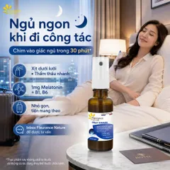 SPRAY SOMMEIL - Xịt ngủ ngon Hỗ trợ điều hòa giấc ngủ, ngủ sâu & ngon hơn – Chai 20ml - Pháp