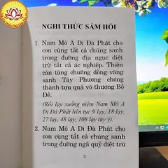 SỔ TAY Sách - Kinh Sám Hối (HT.Thích Tịnh Không)
